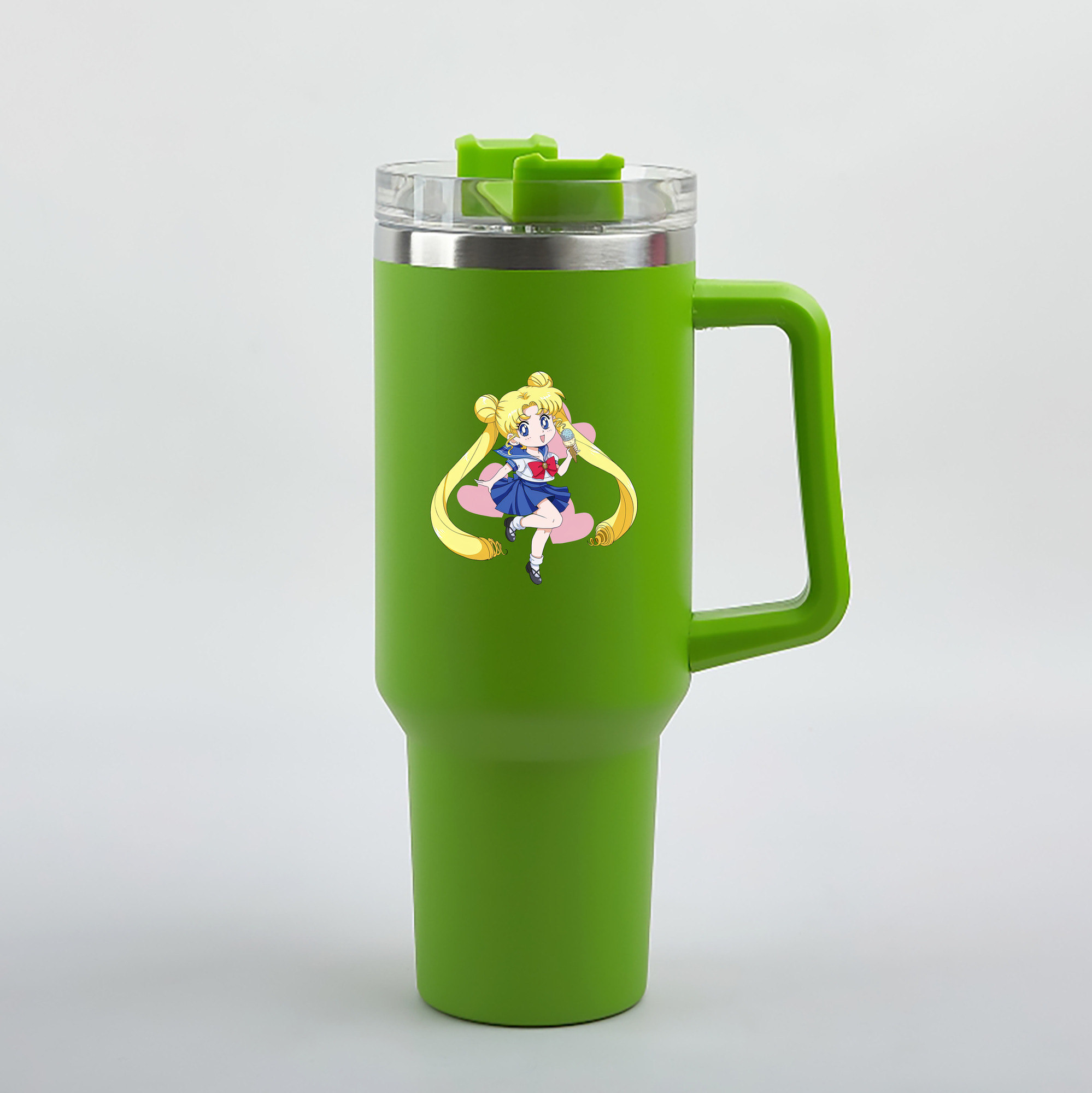 （画像用） 美少女戦士セーラームーン 愛野 美奈子 あいの みなこ Sailor Moon Aino Minako 1200mL車用タンブラー（カラープリント）